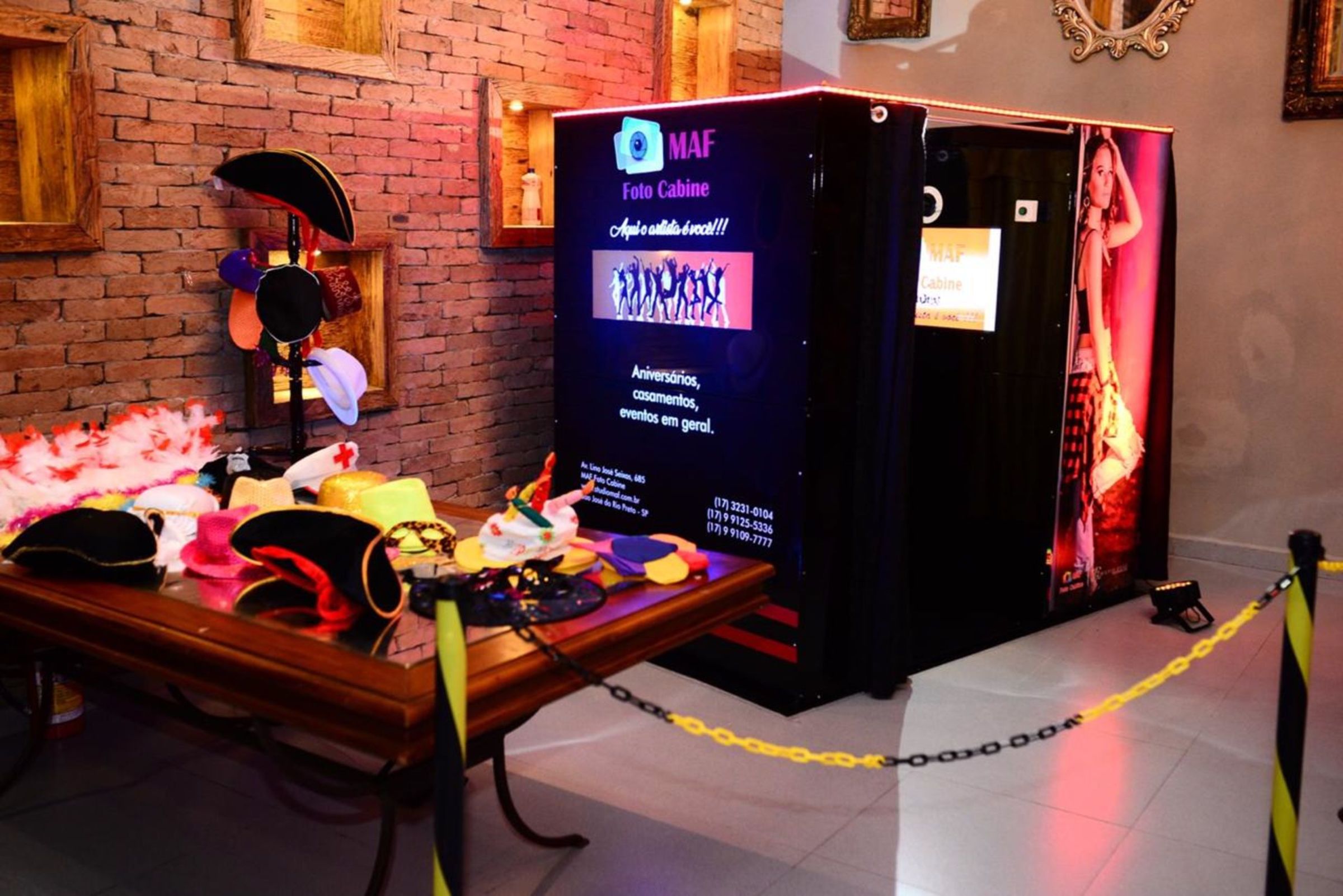 Cabine personalizada