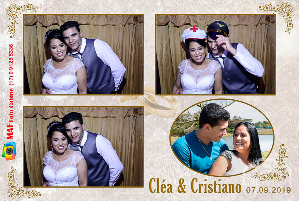 Cléa e Cristiano