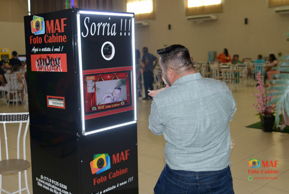 Nosso totem fotográfico em São José do Rio Preto 