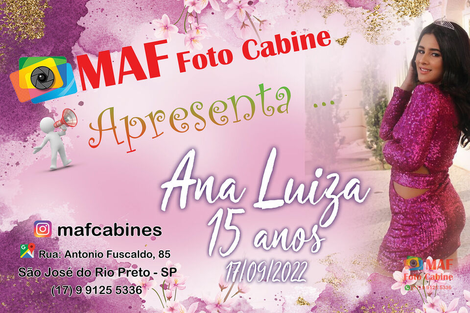 Ana Luiza 15 anos
