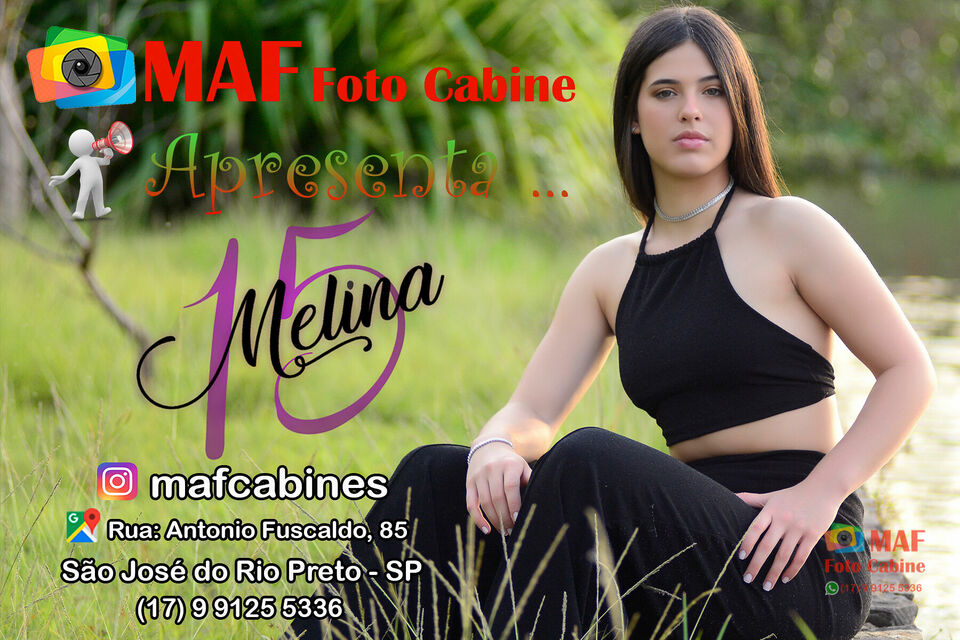 Aniversário 15 anos Melina