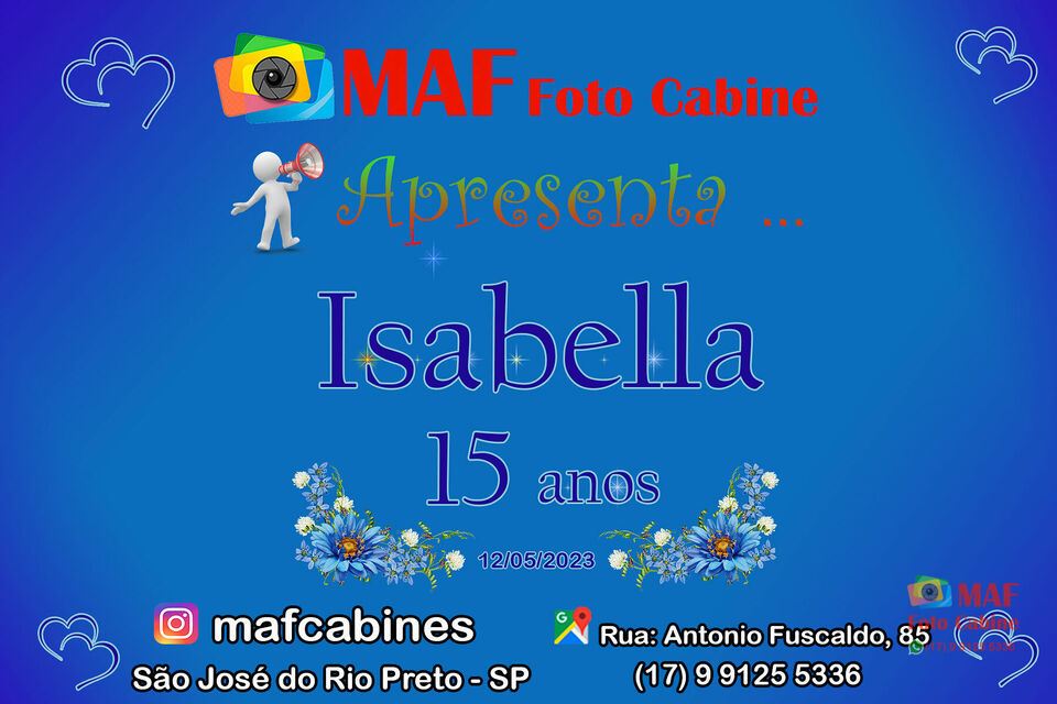 Aniversário 15 anos Isabella