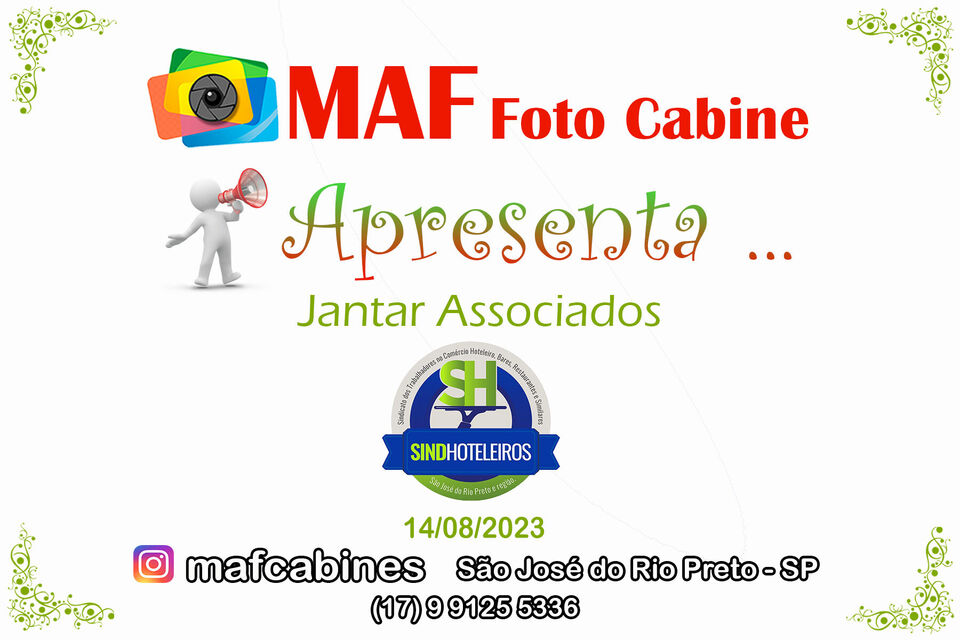 Jantar associados SINDHOTELEIROS