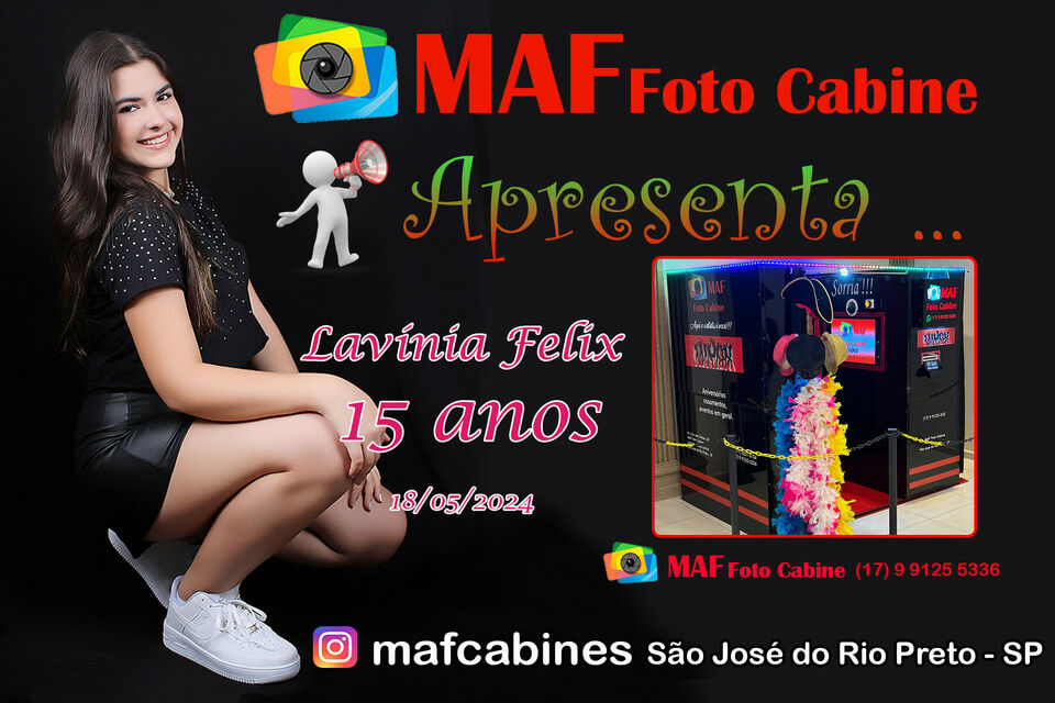 Lavínia Felix 15 anos