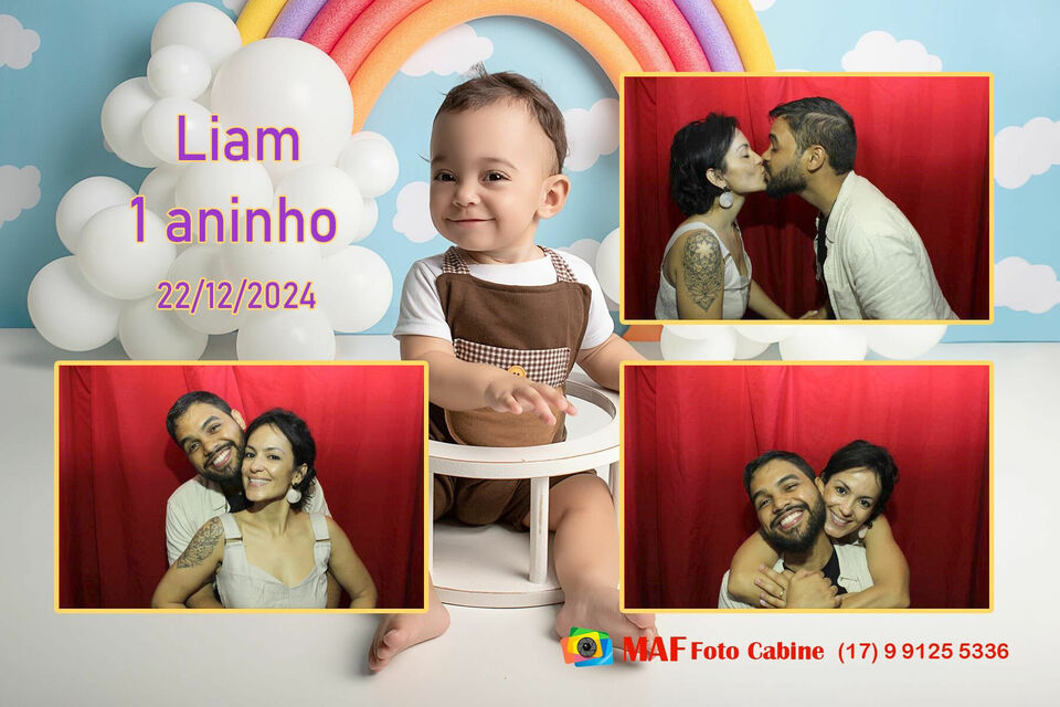 Liam 1 aninho !!!