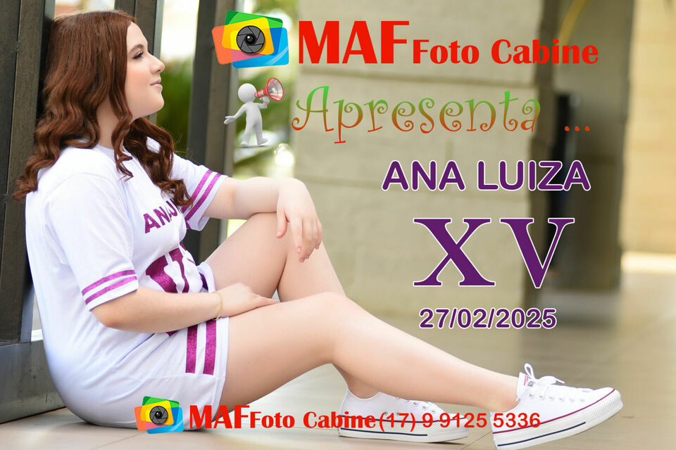 Ana Luiza 15 anos