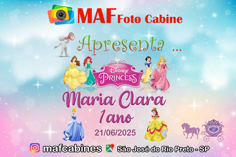 Aniversário 1 ano Maria Clara