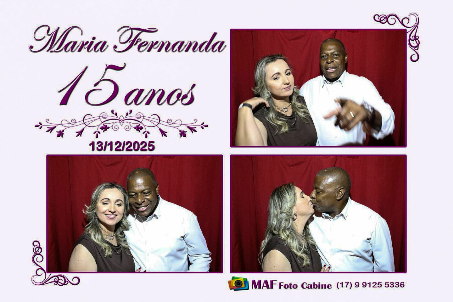 Maria Fernanda 15 anos