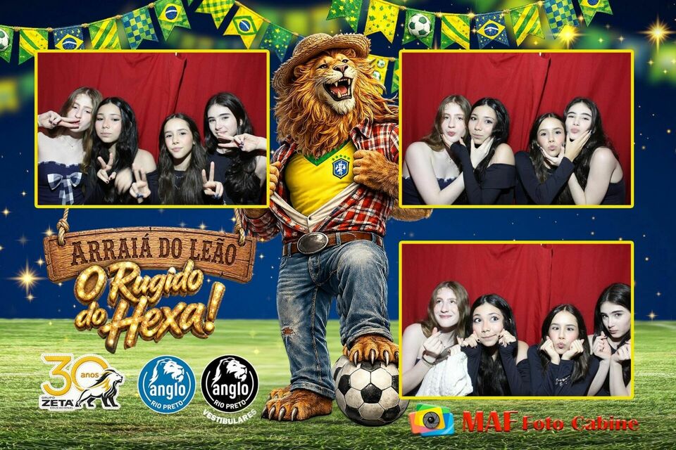 Festa Junina Anglo - O Rugido do leão
